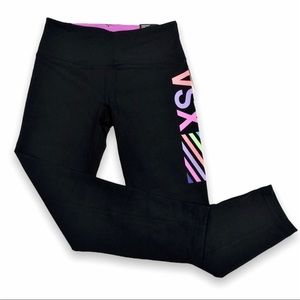 NWT VS VSX Sport Logo Med. Rise Knockout Capri, XS
